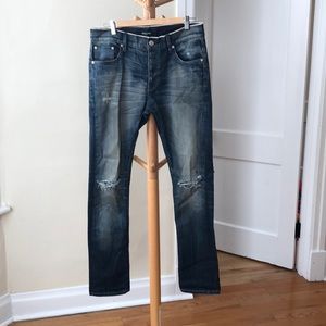 Earnest Sewn Bryant Button Fly Jeans
